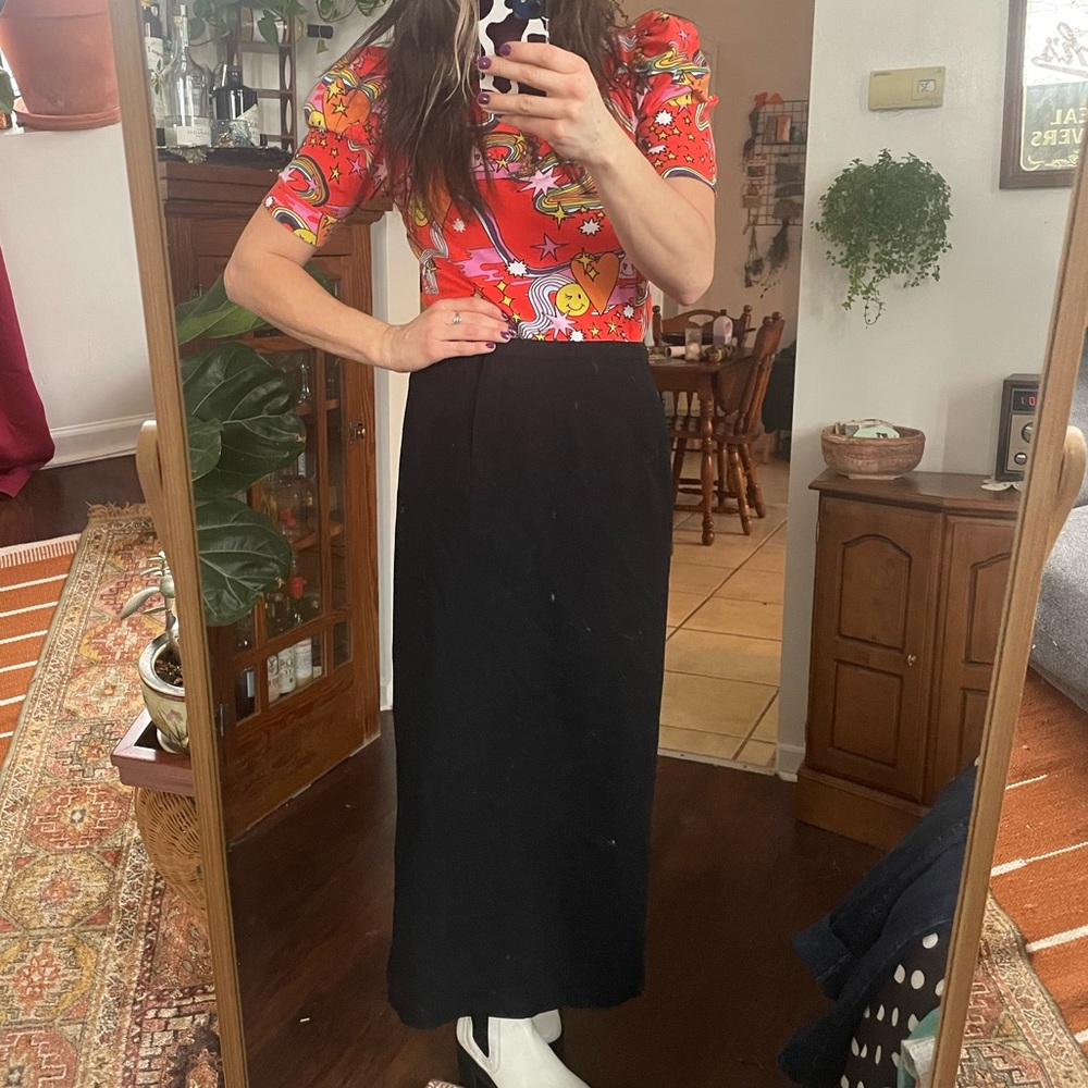 Vintage black skirt